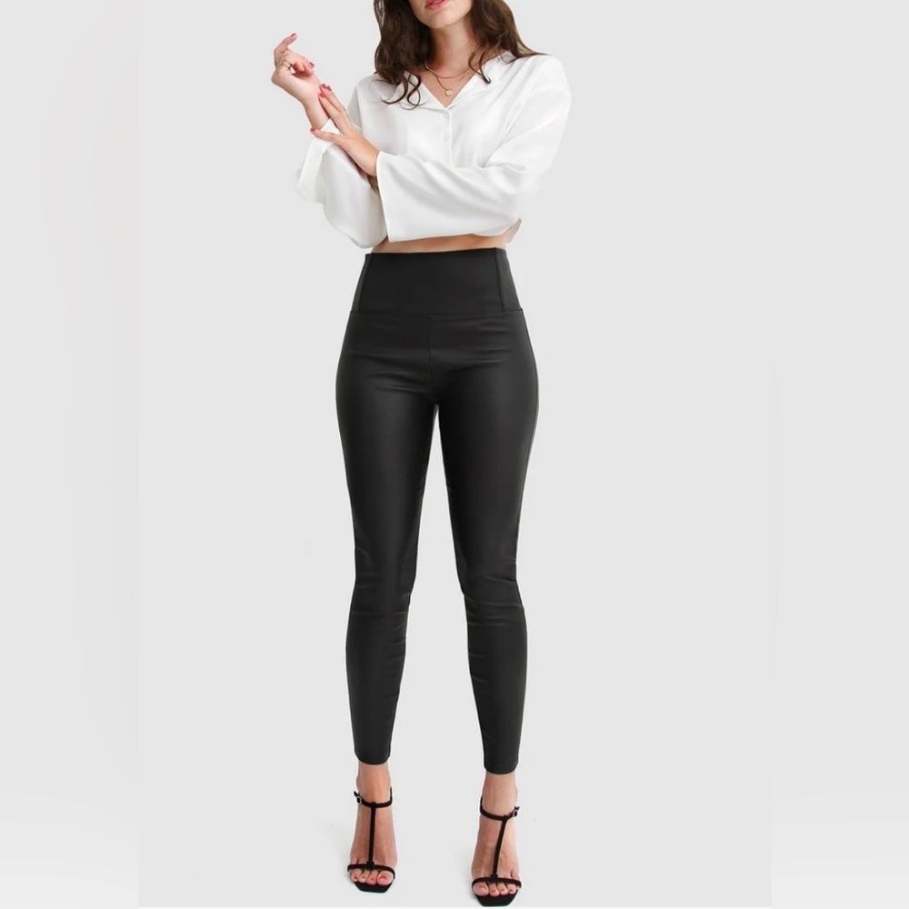 Bella & Bloom black pleather pants